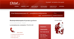 Desktop Screenshot of chrisal.dk
